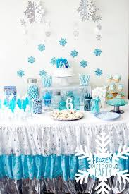 Theme Diy Birthday Decoration At Home Best Diy Crafts Ideas Fun Frozen Themed Birthday Party Ideas Kid Frozen Themed Birthday Party Frozen Birthday Decorations Frozen Birthday Party Decorations
