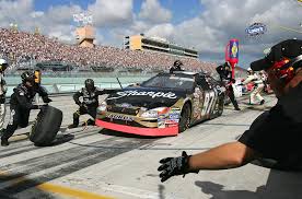 A nascar spokesman explained after sunday's race that officials view that as a safety issue and that johnson endured a penalty with the slower stop to immediately fix the problem. 5 Hall Of Fame Worthy Moments Homestead Miami Speedway Nascar Hall Of Fame Curators Corner