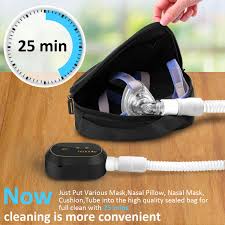 Just push the start button and cleanflash® will clean your equipment in. 2020 Newest Portable Cpap Cleaner Bundle With T Adapter Cleaning Bag For Cpap Machine And Heated Hoses Moocoo Deals