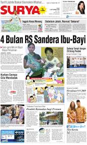 Depot surya 1 kabupaten nganjuk, jawa timur : Surya Edisi Cetak 09 Sept 09 By Harian Surya Issuu