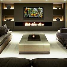 65 Awesome Diy Living Room Fireplace Ideas In 2020 Living Room With Fireplace Home Theater Rooms Living Room Tv Wall