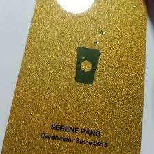 Gold card members, don't get too heartbroken.you can benefit from the change, too, even if you're not quite as ~elite~ anymore. Starbucks Gold Card Singapore Everything Else On Carousell
