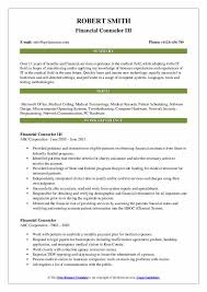Financial counselors work for hospitals where they provide patients with cost estimates prior to admission and advise them on paying for services. Financial Counselor Resume Samples Qwikresume