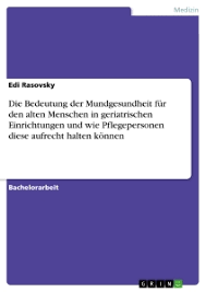 Diskutiere über die themen des tages. Die Bedeutung Der Mundgesundheit Fur Den Alten Menschen In Grin