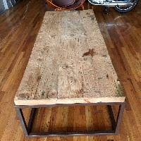 Well you're in luck, because here they come. Restoration Hardware Reclaimed Wood Coffee Table Aptdeco