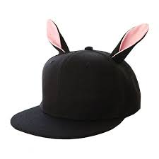 Bunny Ears Baseball Cap Bunny Ear Emo Accessories Cap
