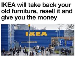Me before you is a romance novel written by jojo moyes. Ikea Will Take Back Your Old Furniture Resell It And Give You The Money Lars Karlsson Capacitynow