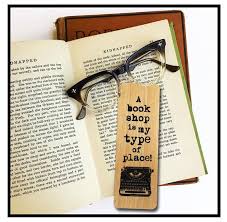 A Book Shop Is My Type Of Place Wooden Birch Bookmark Book Etsy Book Lovers Gifts Paper Making Process Gifts For Bookworms