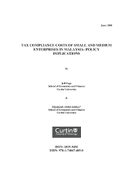 Reinvestment of qualified public utility dividends. Pdf Tax Compliance Costs Of Small And Medium Enterprises In Malaysia Policy Implications Hijattulah Abdul Jabbar Academia Edu