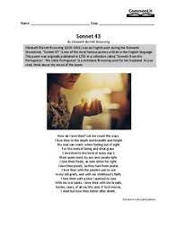 Maybe you would like to learn more about one of these? Sonnet Lesson Plans Worksheets Lesson Planet
