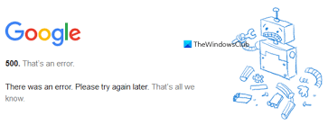 Rather than giving you a normal web page, an error occurred on the web server and the server gave your browser a web page with an error message instead of a normal web page. Youtube Error As 10 Or 500 Prevents Connection To Adsense