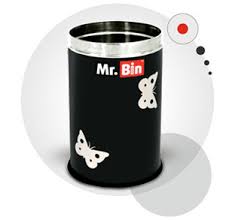 Added question mark to decorate.d.ts Buy Trendy Black Round Steel Dustbin From Neptune Industries Ahmedabad Id 3826927