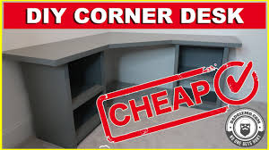 How to build the craft table of your dreams. How To Make A Diy Corner Desk On A Budget Dad Hack Youtube