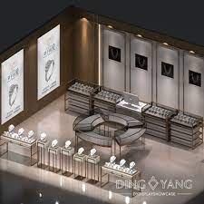 Modern High End Jewelry Store Interior Design And Factory Custom Service