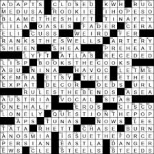 We did not find results for: La Times Crossword 14 Jun 20 Sunday Laxcrossword Com
