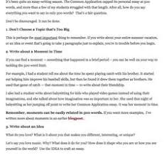 If this sounds like you, then please share your story. Common App 150 Word Essay Example Www Yankeerudy Com