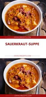 Sauerkraut Suppe Sauerkrautsuppe Sauerkraut Partyrezepte Suppe