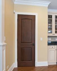Wood Door With White Trim Craftsman Interior Doors Custom Interior Doors Wood Doors Interior