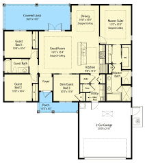 Plan 33117zr Flexible Energy Efficient House Plan With 3 Or 4 Bedrooms Energy Efficient House Plans Mediterranean House Plans House Plans
