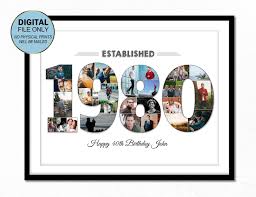 40 Forty Birthday Photo Gift 40 Forty Birthday Photo Collage 40th Forty Birthday Gift Ideas 1980 Photo Collage Born In 1980 In 2020 Birthday Photo Collage Birthday Photos 30th Birthday Gifts