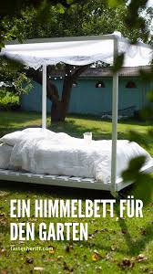 Selber machen ist nicht schwer! Unser Selbstgebautes Gartenbett Ein Platz Zum Wolken Und Sterne Gucken Und Fur Laue Sommernachte Inklusive Anleitung Tastesheriff