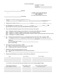 To file for divorce in maine, you must meet one of the following requirements: 90 Divorce Papers Pdf Page 5 Free To Edit Download Print Cocodoc