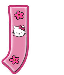 Use your imagination to color the other alphabet letters shown below. 37 Hello Kitty Alphabet I Ideas Hello Kitty Hello Kitty Printables Hello Kitty Pictures