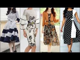 Stylish Beautiful Midi Dress Designs For Daily And Formal Occasions Youtube In 2020 Beautiful Midi Dresses Dress Designs For Girls Designer Midi Dresses