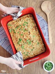 You want that casserole of starchy goodness to be deeply savory and herby, and sweetness just throws. Southern Cornbread Dressing With Chicken The Cooking Bride