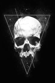 We Are All Made Of Stars Canvas Print By Nicebleed Icanvas Skull Art Skull Wallpaper Skull Artwork