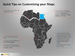 Here is a printable blank map of africa for students learning about africa in school. Customizable Africa Powerpoint Map