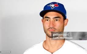 Orelvis Martinez of the Toronto Blue Jays poses for a portrait during...  News Photo