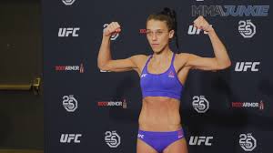 Ufc 223 Joanna Jedrzejczyk Official Weigh In Youtube