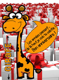 Je veux trouver des cartes d'anniversaires originales pas cher ici joyeux anniversaire carte dromadaire. Carte La Girafe Tete A Claque Envoyer Une Carte Anniversaire Z Animaux Des 0 99 Merci Facteur