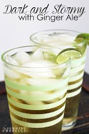 The Ultimate Dark And Stormy With Ginger Ale Recipe Lz Cathcart Ginger Ale Recipe Ginger Ale Drinks Ginger Ale