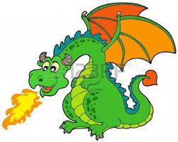 Cartoon Fire Dragon Vector Illustration Cartoon Dragon Dragon Images Dragon Day