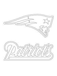 New England Patriots Logo Coloring Page From Nfl Category Select From 24848 Printable Crafts O New England Patriots Logo Patriots Logo Football Coloring Pages