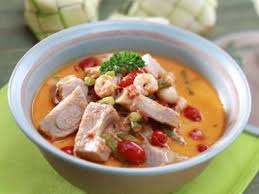 Masukan daun melinjo serta tempe. Resep Sayur Sayur Nangka Merah