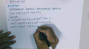 Contoh soal penjumlahan polinomial beserta jawabannya brainly. Contoh Soal Dan Pembahasan Operasi Hitung Aljabar Polinomial Perkalian Sukubanyak Youtube
