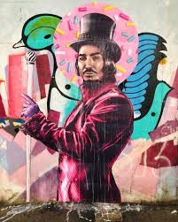 Although his career lasted only four years; Fort Wonka Pop Art Art Painting