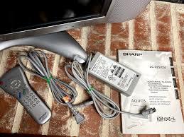 Sharp Aquos 22 TV LC-22SV2U Liquid Crystal w Remote Tested Working RARE |  eBay