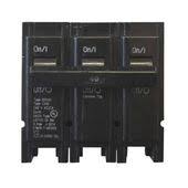 Eaton Br340 Plug On Mount Type Br Circuit Breaker 3 Pole 40 Amp 240 Volt Ac Circuit Pole Plugs