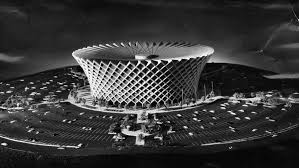 Original Model Plan For The Great Western Forum Inglewood Ca Inglewood California Vintage Los Angeles Los Angeles