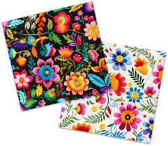 Amazon.com: Lowicz Heart Luncheon Napkins 40pcs 13"x13" Polish Folk Pattern  : Health & Household