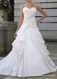 Stunning Gorgeous Satin A Line Sweetheart Neckline Wedding Dress With Beadings And Lace Appliques Wd0400 Robe Bustier Mariage Robe De Mariage Bustier Mariage
