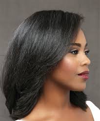 However, if you want to avoid using heat on your hair, then you can twist each section of your hair, wrap your hair, then place under a steamer to secure the curls. Medium Straight Black Hairstyle