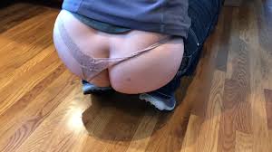 Whole ass Out in Kitchen - Thong and Jean Slip 2 - ThisVid.com