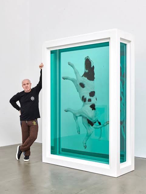 Work by Damien Hirst