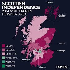 The devolved government for scotland has a range of responsibilities that include: Scotland In Chaos Map Shows How Sturgeon S Independence Obsession Will Tear Nation Apart Uk News Express Co Uk