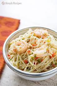 Quick And Easy Shrimp With Angel Hair Pasta Recipe Angel Hair Pasta Recipes Angel Hair Pasta Pasta Recipes